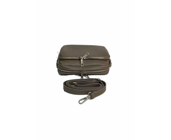 Купить Кожаная сумка Italian Bags Клатч Italian Bags 93423_taupe Кожаный Серо-коричневый, фото , изображение 5, характеристики, отзывы