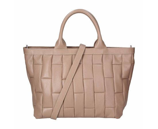 Купить Кожаная сумка Italian Bags Деловая Сумка Italian Bags san0084_taupe Кожаная Таупе, фото , изображение 4, характеристики, отзывы