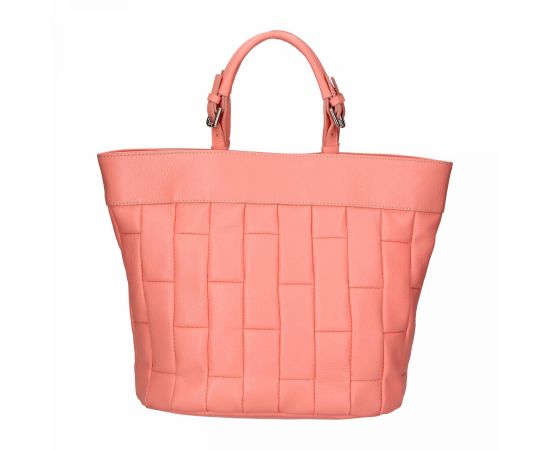 Купить Кожаная сумка Italian Bags Деловая Сумка Italian Bags sef0054_corale Кожаная Kоралловый, фото , изображение 4, характеристики, отзывы