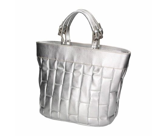 Купить Кожаная сумка Italian Bags Деловая Сумка Italian Bags sef0054_silver Кожаная Серебро, фото , изображение 2, характеристики, отзывы