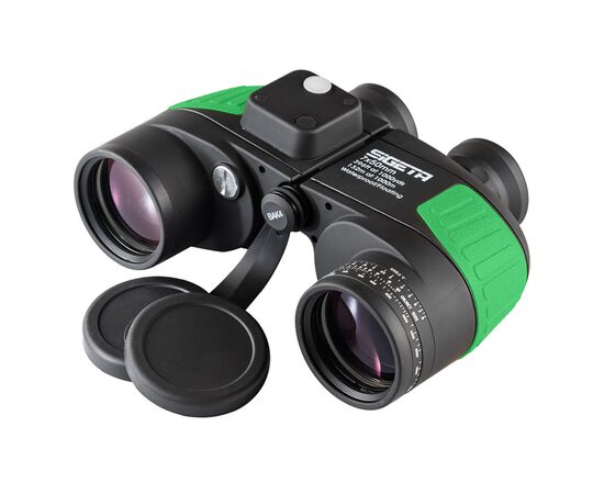 Придбати Бинокль SIGETA Admiral 7x50 Green floating/compass/reticle морской, image , характеристики, відгуки