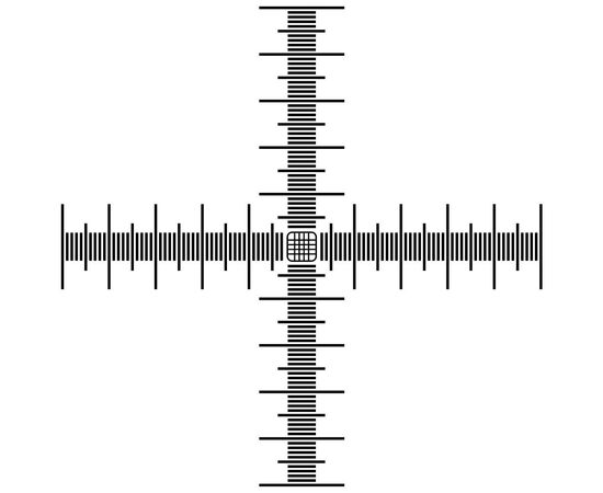 Купить Калибровочная линейка SIGETA X&Y 1мм/100 Div.x0.01мм, фото , изображение 3, характеристики, отзывы