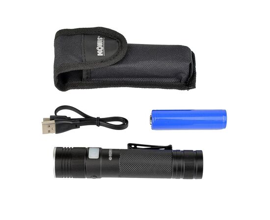 Придбати Ліхтар KONUS KONUSLIGHT-RC5 (800 Lm) USB Rechargeable, image , зображення 4, характеристики, відгуки