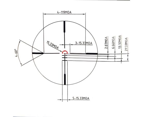 Купить Коллиматорный прицел KONUS SIGHT-PRO PTS2 3x30 (призматический), фото , изображение 5, характеристики, отзывы