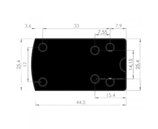 Придбати Коліматорний приціл KONUS FISSION-MR Multi-reticle, image , зображення 4, характеристики, відгуки