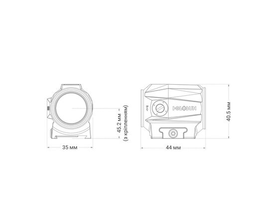 Купить Коліматорний приціл HOLOSUN SCRS RD 2, фото , изображение 10, характеристики, отзывы