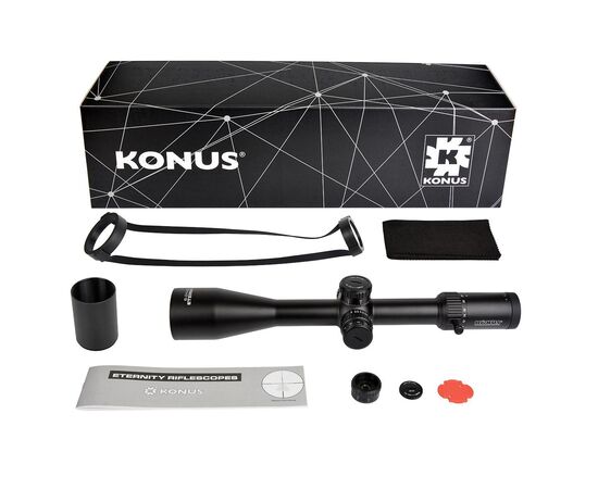 Придбати Оптичний приціл KONUS ETERNITY 6-24x50 PRS Ballistic FFP IR, image , зображення 10, характеристики, відгуки