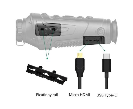 Купить Тепловізійний монокуляр GUIDE TrackIR 25mm 400x300px, фото , изображение 6, характеристики, отзывы