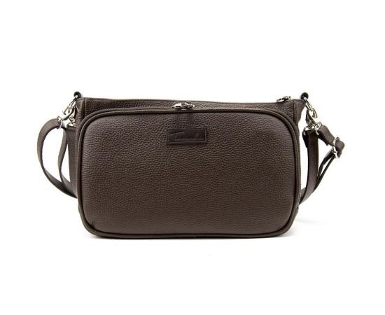 Купить Кожаное женское кроссбоди Tavinchi CH-001DB-FL, фото , изображение 3, характеристики, отзывы