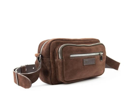 Придбати Замшевое мягкое небольшое кроссбоди Tavinchi CH-0235DB-Y, image , зображення 3, характеристики, відгуки