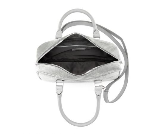 Придбати Замшевая сумка удлиненной формы темно-серая Tavinchi CH-0245DG, image , зображення 2, характеристики, відгуки