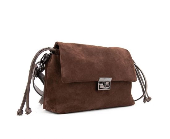 Купить Мягкое замшевое женское кроссбоди с затяжками Tavinchi CH-8585DB-Y, фото , характеристики, отзывы