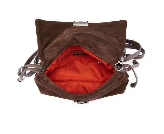 Купить Мягкое замшевое женское кроссбоди с затяжками Tavinchi CH-8585DB-Y, фото , изображение 2, характеристики, отзывы