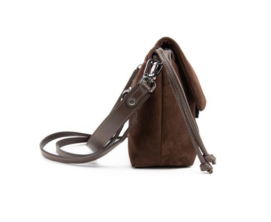 Купить Мягкое замшевое женское кроссбоди с затяжками Tavinchi CH-8585DB-Y, фото , изображение 4, характеристики, отзывы