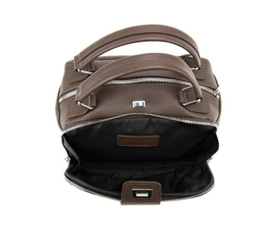 Купить Мягкая кожаная сумка на два отдела с ручкой Firenze Italy F-IT-1045C, фото , изображение 2, характеристики, отзывы