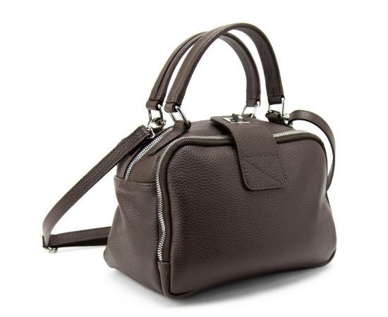 Купить Мягкая кожаная сумка на два отдела с ручкой Firenze Italy F-IT-1045C, фото , изображение 3, характеристики, отзывы