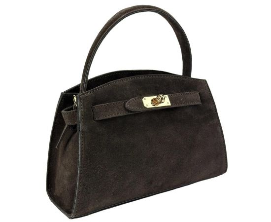 Купить Сумка классическая небольшая замшевая Firenze Italy  F-IT-8877DB, фото , характеристики, отзывы