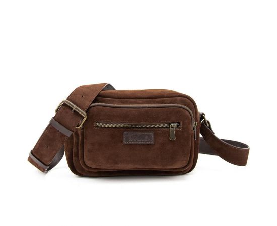 Придбати Женская компактная кожаная сумочка Firenze Italy F-IT-9804DBCR, image , характеристики, відгуки