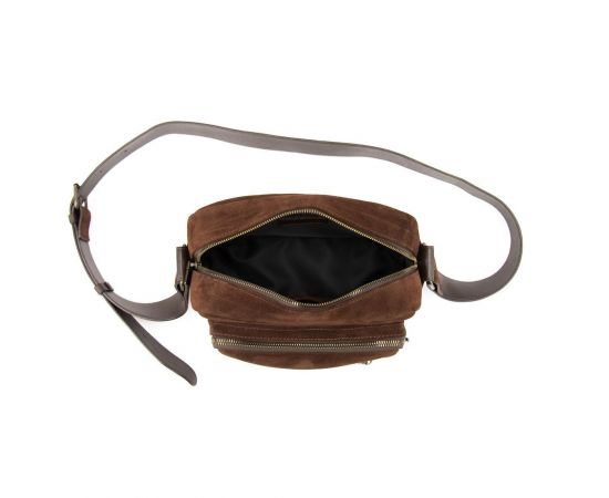 Придбати Женская компактная кожаная сумочка Firenze Italy F-IT-9804DBCR, image , зображення 2, характеристики, відгуки