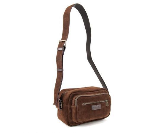 Придбати Женская компактная кожаная сумочка Firenze Italy F-IT-9804DBCR, image , зображення 6, характеристики, відгуки