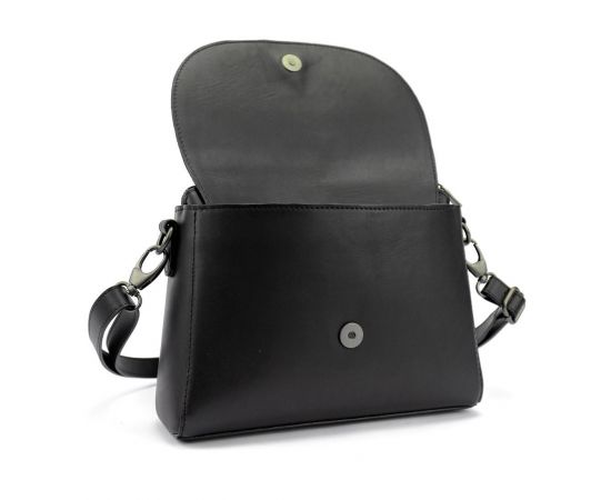 Придбати Женская компактная кожаная сумочка с клапаном с меха Firenze Italy F-IT-9804H, image , зображення 6, характеристики, відгуки