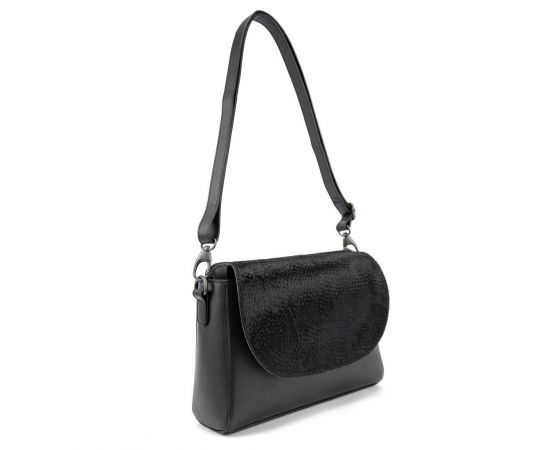 Придбати Женская компактная кожаная сумочка с клапаном с меха Firenze Italy F-IT-9804H, image , зображення 7, характеристики, відгуки