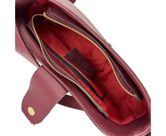 Купить Кроссбоди кожаное полукруглое Firenze Italy F-IT-98100BO, фото , изображение 2, характеристики, отзывы