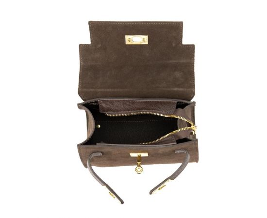 Придбати Небольшая классическая замшевая сумочка Firenze Italy F-IT-98667DB, image , зображення 2, характеристики, відгуки