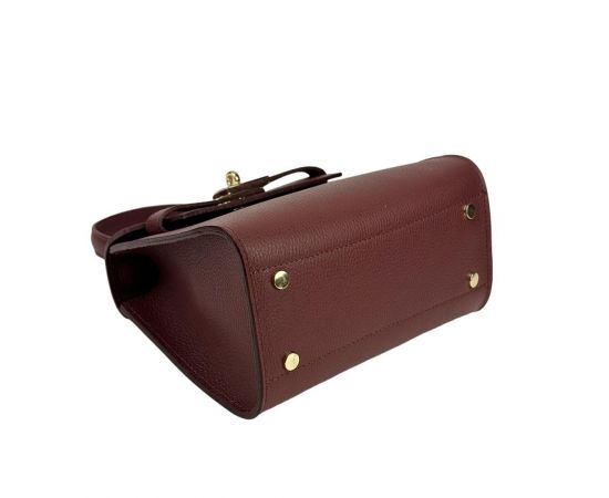 Купить Небольшая классическая кожаная сумочка Firenze Italy F-IT-9866DR, фото , изображение 7, характеристики, отзывы