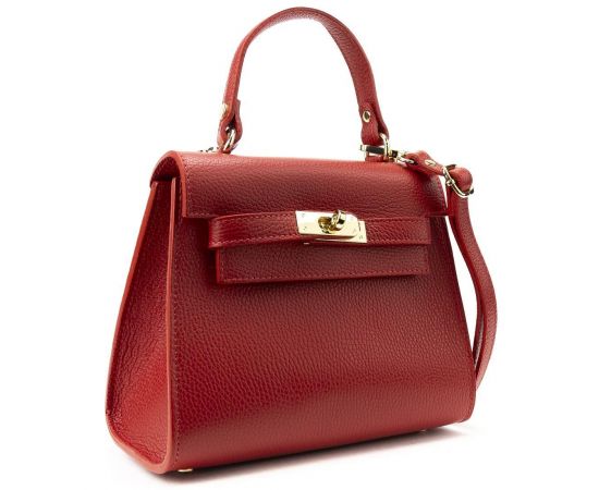 Придбати Небольшая классическая кожаная сумочка Firenze Italy F-IT-9866R, image , характеристики, відгуки