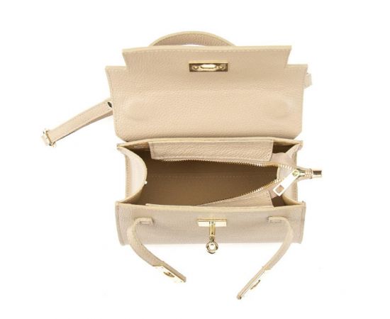 Придбати Небольшая классическая кожаная сумочка Firenze Italy F-IT-9866T-1, image , зображення 2, характеристики, відгуки