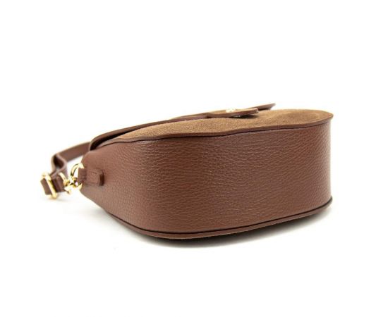 Купить Маленькое кроссбоди с круглым клапаном на застежке Firenze Italy F-IT-9876C, фото , изображение 4, характеристики, отзывы