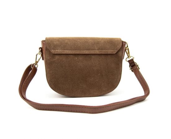 Купить Маленькое кроссбоди с круглым клапаном на застежке Firenze Italy F-IT-9876C, фото , изображение 5, характеристики, отзывы