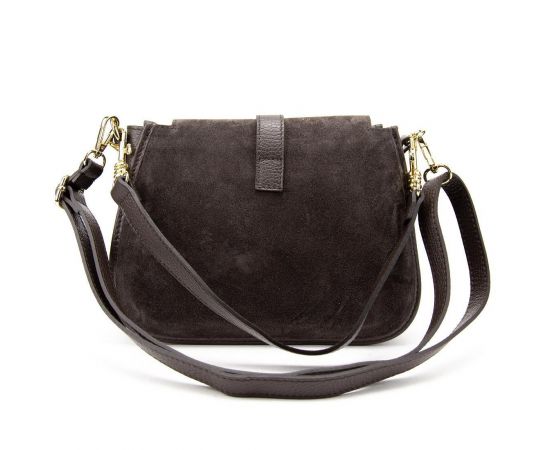 Купить Женское замшевое кроссбоди на застежке Firenze Italy F-IT-9895DB, фото , изображение 5, характеристики, отзывы