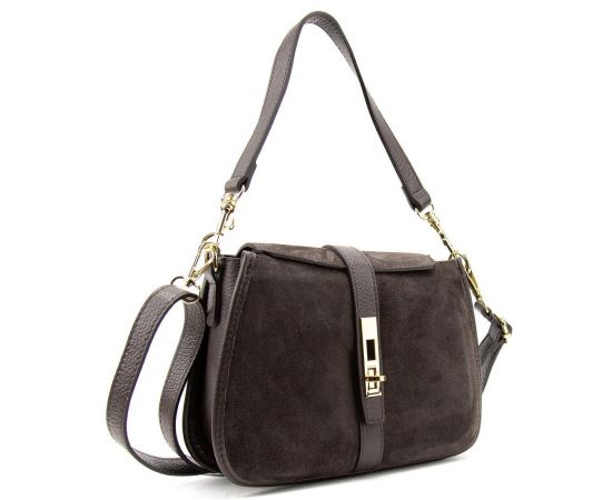 Купить Женское замшевое кроссбоди на застежке Firenze Italy F-IT-9895DB, фото , изображение 6, характеристики, отзывы