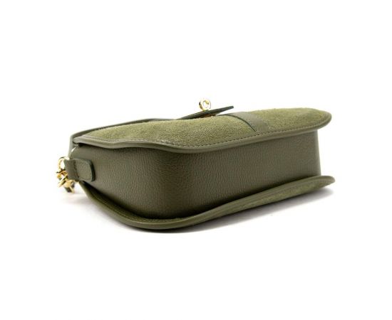 Купить Женское замшевое кроссбоди на застежке Firenze Italy F-IT-9895OL, фото , изображение 4, характеристики, отзывы