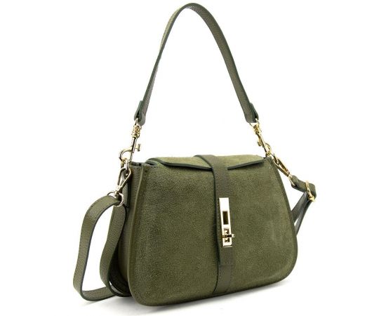 Купить Женское замшевое кроссбоди на застежке Firenze Italy F-IT-9895OL, фото , изображение 6, характеристики, отзывы