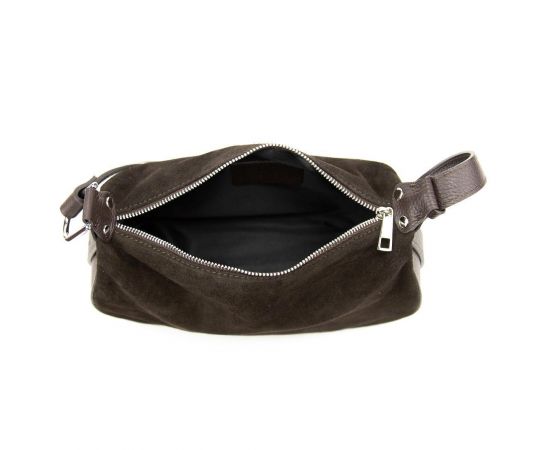 Купить Мягкое вместительное замшевое кроссбоди Firenze Italy F-IT-9896DB, фото , изображение 2, характеристики, отзывы