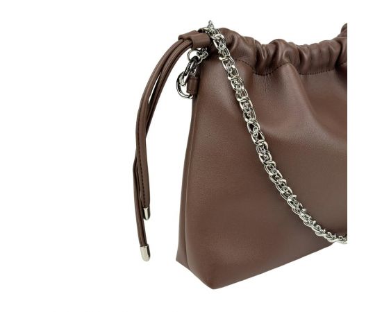 Купить Кроссбоди кожаное на затяжке UnaBorsetta NW11-6851DB, фото , изображение 6, характеристики, отзывы