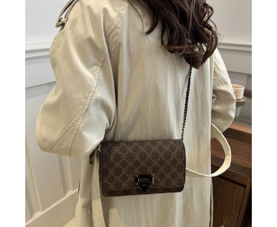 Купить Кроссбоди на цепочке из эко-кожи Lilly P2-14502DB, фото , характеристики, отзывы