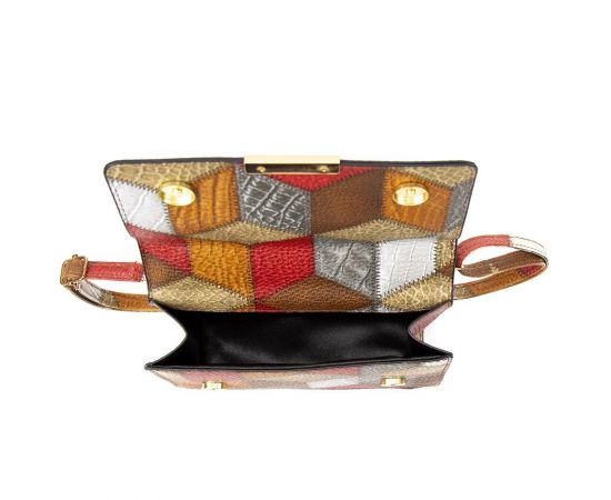 Придбати Кроссбоди из эко-кожи с геометрическим рисунком Lilly P2-15119230R, image , зображення 10, характеристики, відгуки