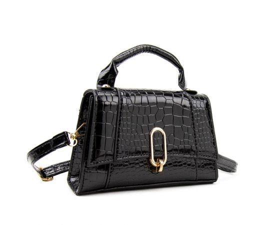 Купить Каркасное небольшое кроссбоди из эко-кожи Lilly P2-17068985A, фото , изображение 5, характеристики, отзывы