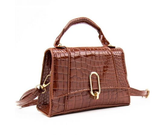 Купить Каркасное небольшое кроссбоди из эко-кожи Lilly P2-17068985C, фото , изображение 4, характеристики, отзывы