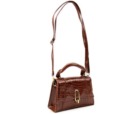Купить Каркасное небольшое кроссбоди из эко-кожи Lilly P2-17068985C, фото , изображение 9, характеристики, отзывы