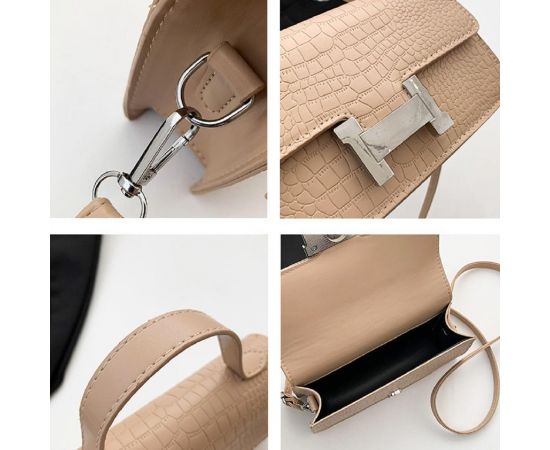 Купить Сумочка через плечо из эко-кожи Lilly P2-8566B, фото , изображение 4, характеристики, отзывы