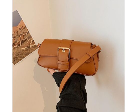 Придбати Кроссбоди из эко-кожи со стильным замком Lilly P4-1588C, image , зображення 4, характеристики, відгуки