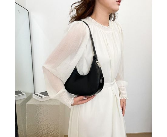 Купить Полукруглая женская сумочка в эко-коже Lilly P4-2212A, фото , изображение 4, характеристики, отзывы
