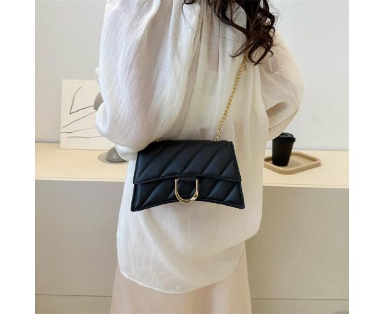 Купить Кроссбоди выгнутой формы в эко-коже Lilly P4-377A, фото , изображение 3, характеристики, отзывы