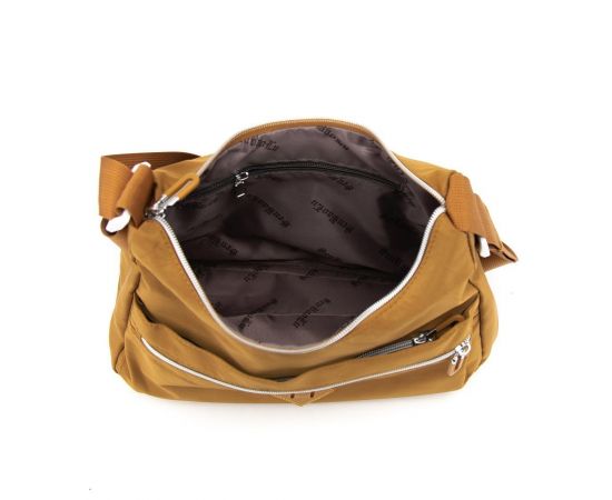 Придбати Женский коричневый тканевый мессенджер Confident WT1-206C, image , характеристики, відгуки