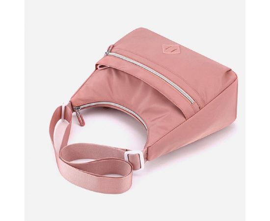 Купить Женский розовый тканевый мессенджер Confident WT1-206P, фото , изображение 2, характеристики, отзывы